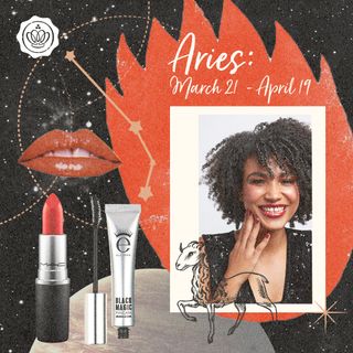 Aries beauty look by Glossybox
