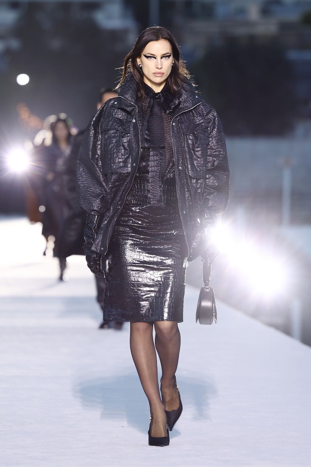 Versace A/W23 Runway Show: Irina Shayk