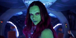 Zoe Saldana in Avengers: Infinity War