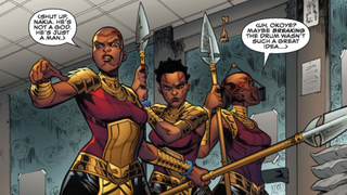 art from X-Men: Wakanda Forever #1