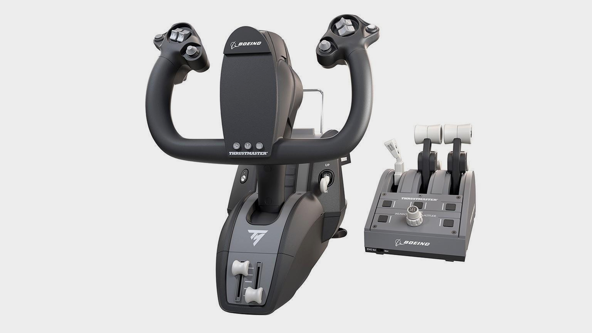 Thrustmaster TCA Yoke Pack Boeing Edition review | PC Gamer