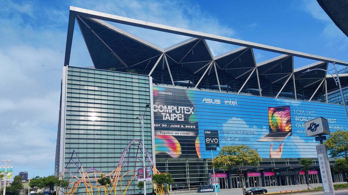 The Computex Nangang Exhibition Center.