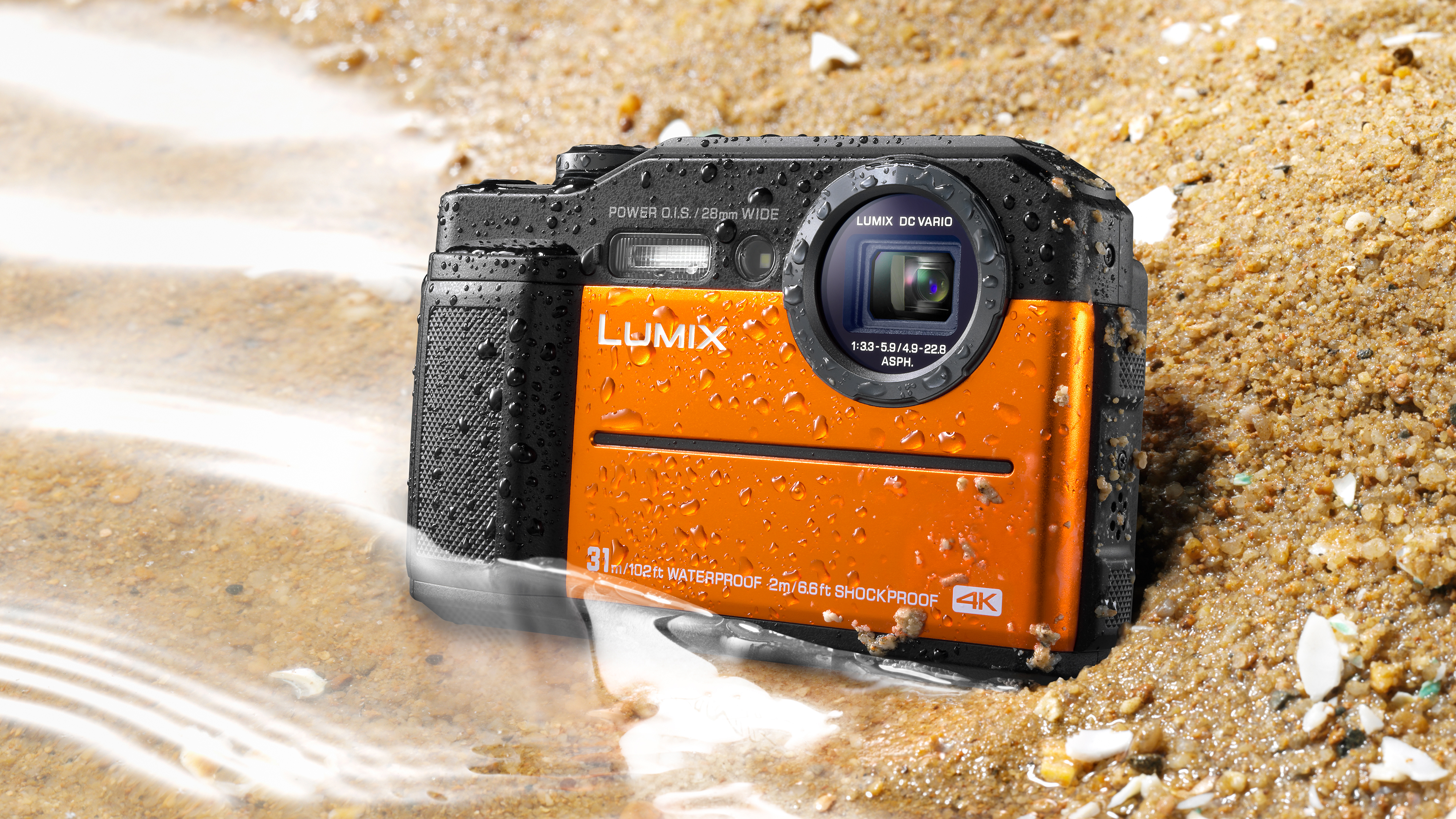 The Lumix TS7 / FT7 is Panasonic's toughest compact camera yet