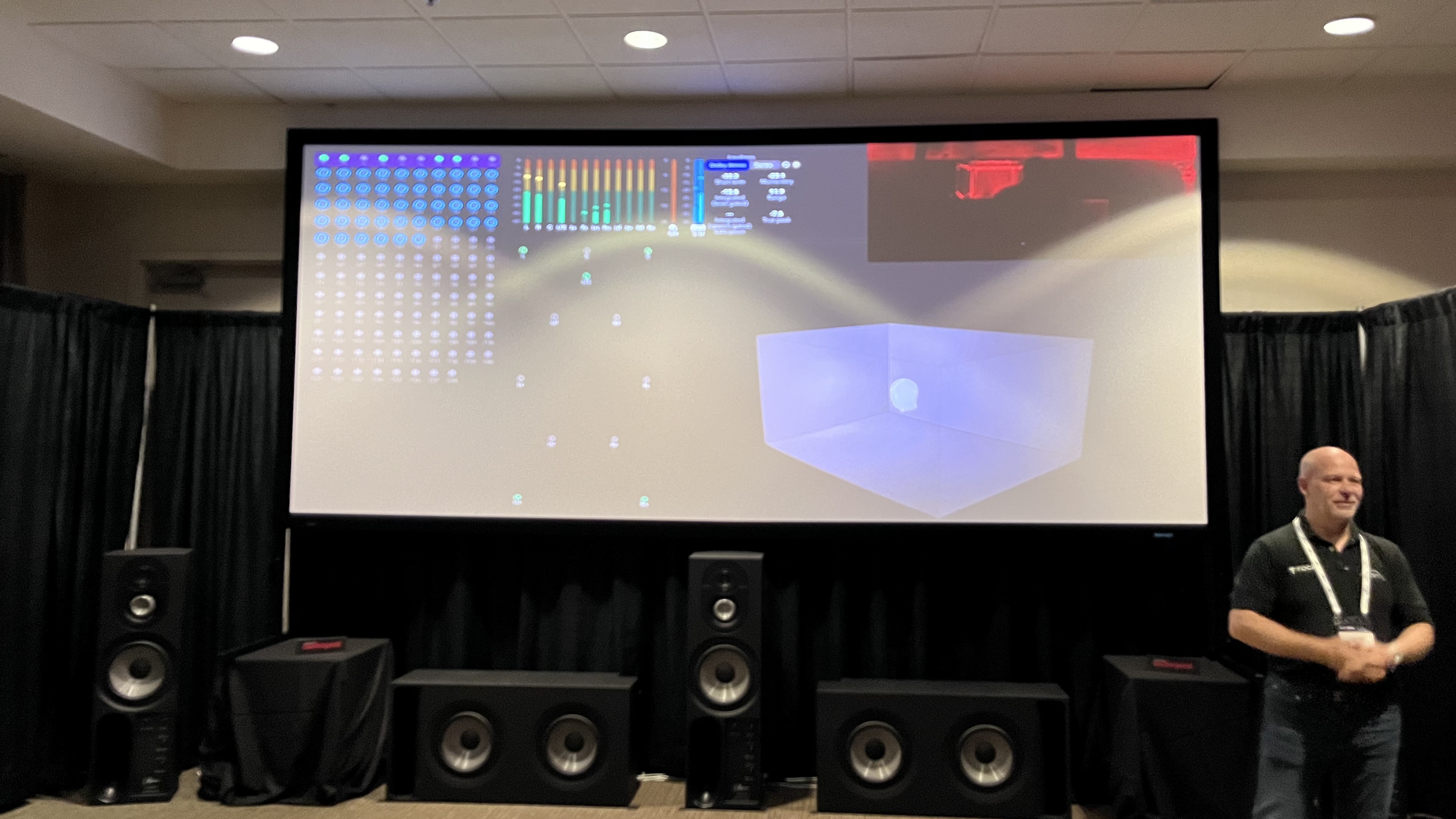 Focal Utopia Theater system with presenter
