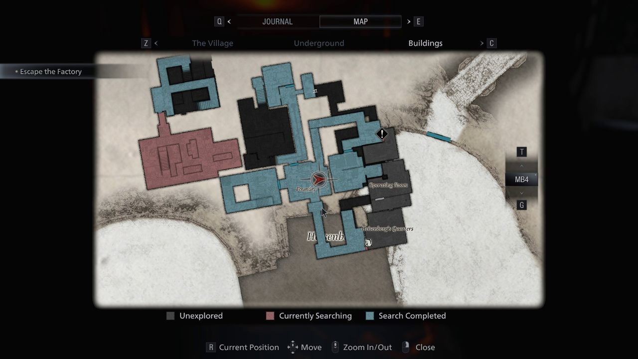 resident evil village foundry location