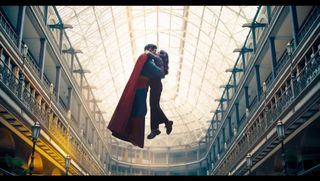 A scene from the Superman trailer