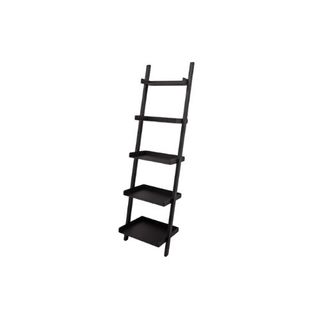  5-Tier Wood Ladder Bookshelf