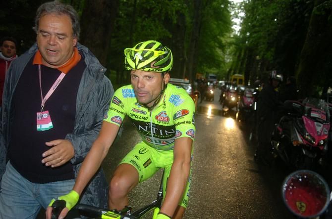 Danilo Di Luca after the finish