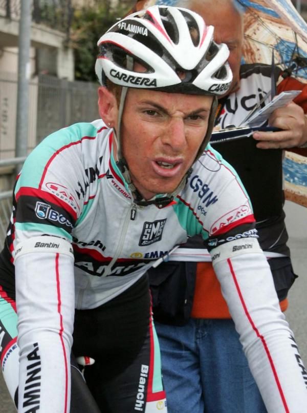 Riccardo Ricc&ograve; (Ceramica Flaminia) is in pain after his first win