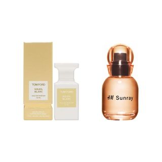 Tom Ford Soleil Blanc and H&M Sunray