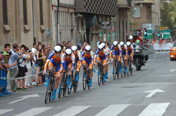 Rabobank put in a fast time