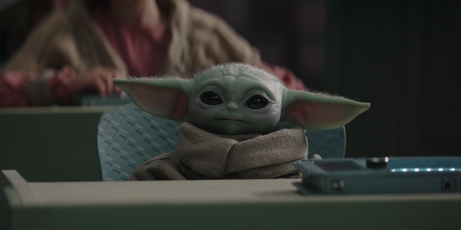 One Mandalorian Star Asked For More Baby Yoda, Because Obviously ...