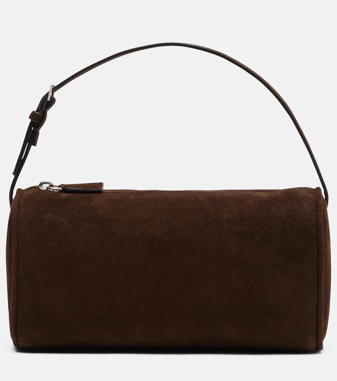'90s Suede Top-Handle Bag in Brown - the Row
