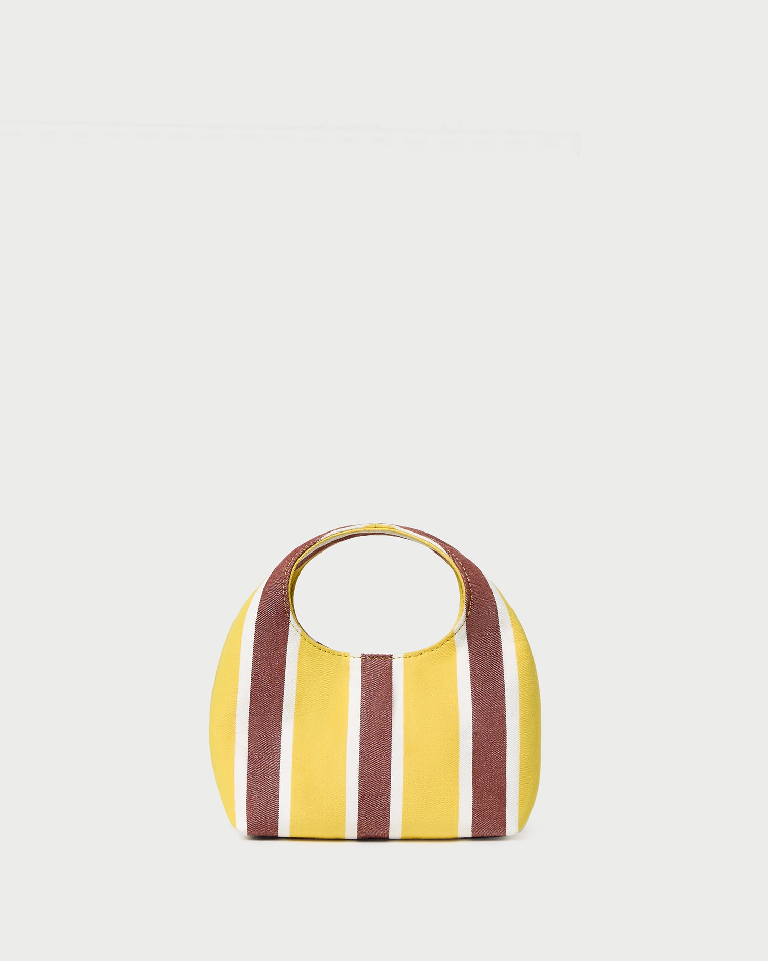 Kenzie Yellow/brown Stripe Mini Bag - Yellow/brown Stripe / O/s