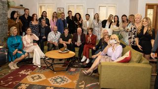 The cast attend the "Neighbours" finale event on June 29, 2022