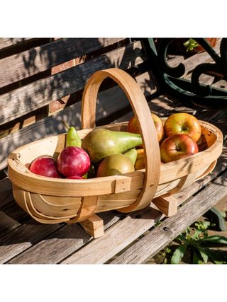 Burgon & Ball Traditional Garden Trug, Fsc-Certified (populus Wood), Natural