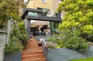 balcony ideas on top of single storey extension