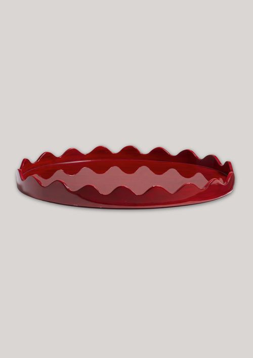 Talasa Tray in Red
