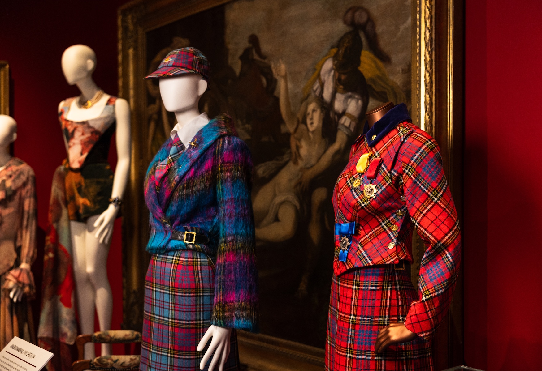 Vivienne Westwood Exhibition Installation at The Bowes Museum