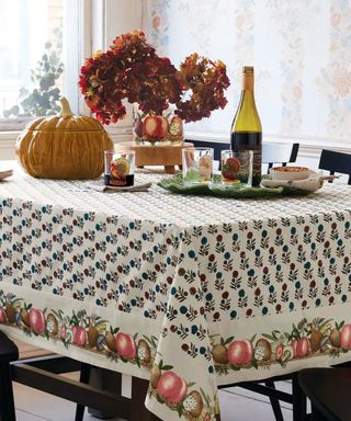John Derian Target Thanksgiving collection, table linens
