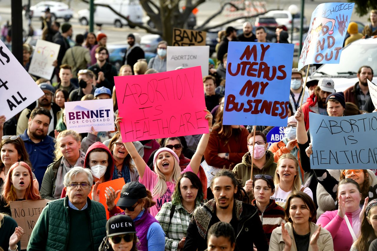 Pro-choice protest