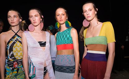 Missoni fashion week in 2017