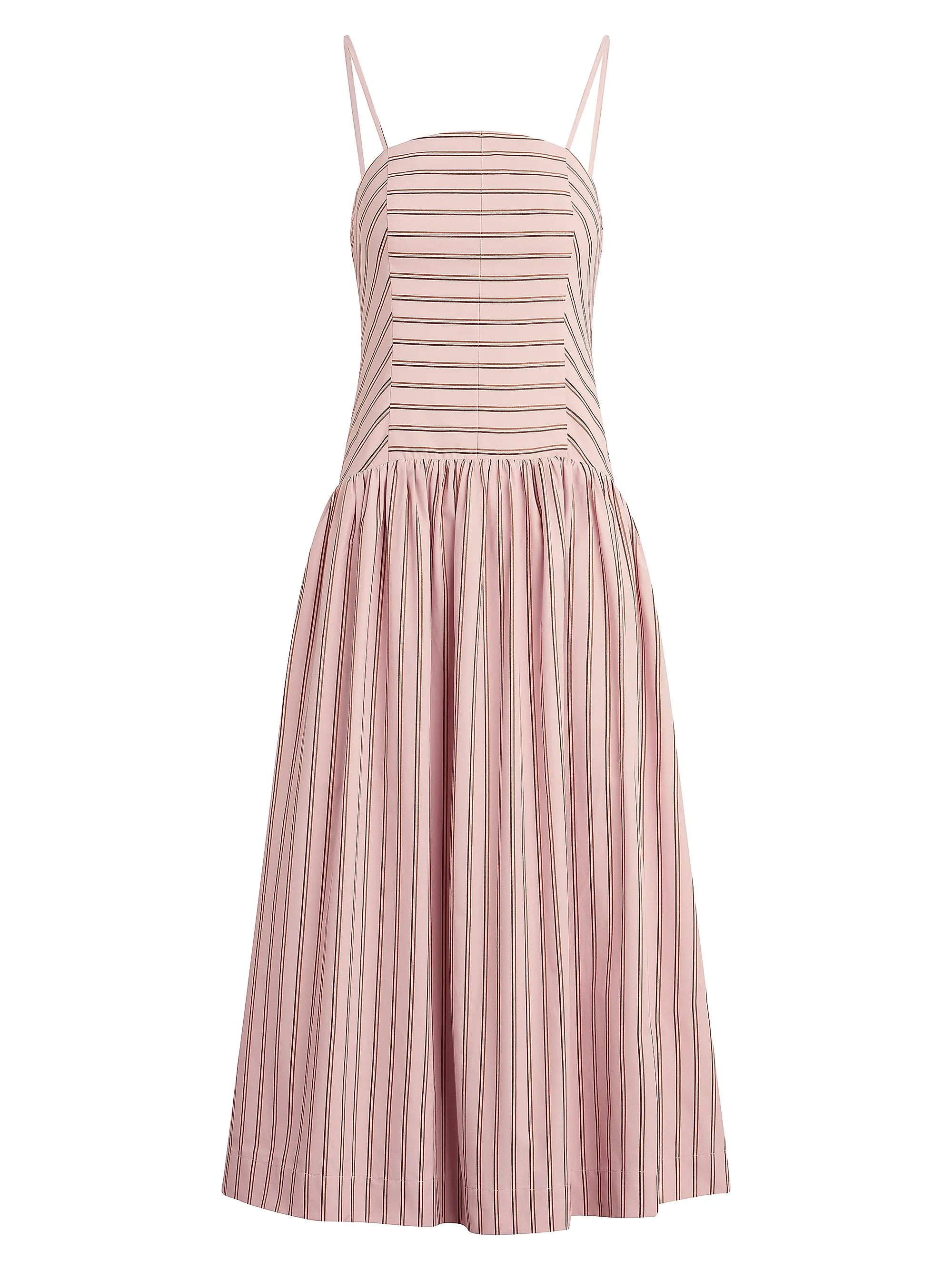 The Mara Drop-Waist Midi-Dress