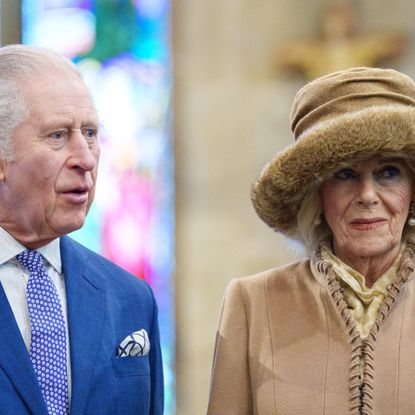 King Charles and Queen Camilla in Wrexham