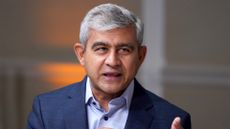 Amit Zavery, President, Chief Product Officer, and Chief Operating Officer at ServiceNow speaking onstage during the 2025 Concordia Annual Summit at Sheraton New York Times Square.