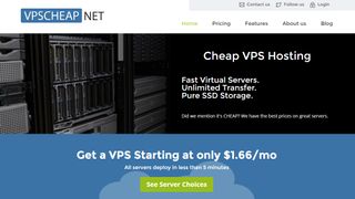 Best Cheap VPS hosting deals 2 VPSCheap SSD Premium