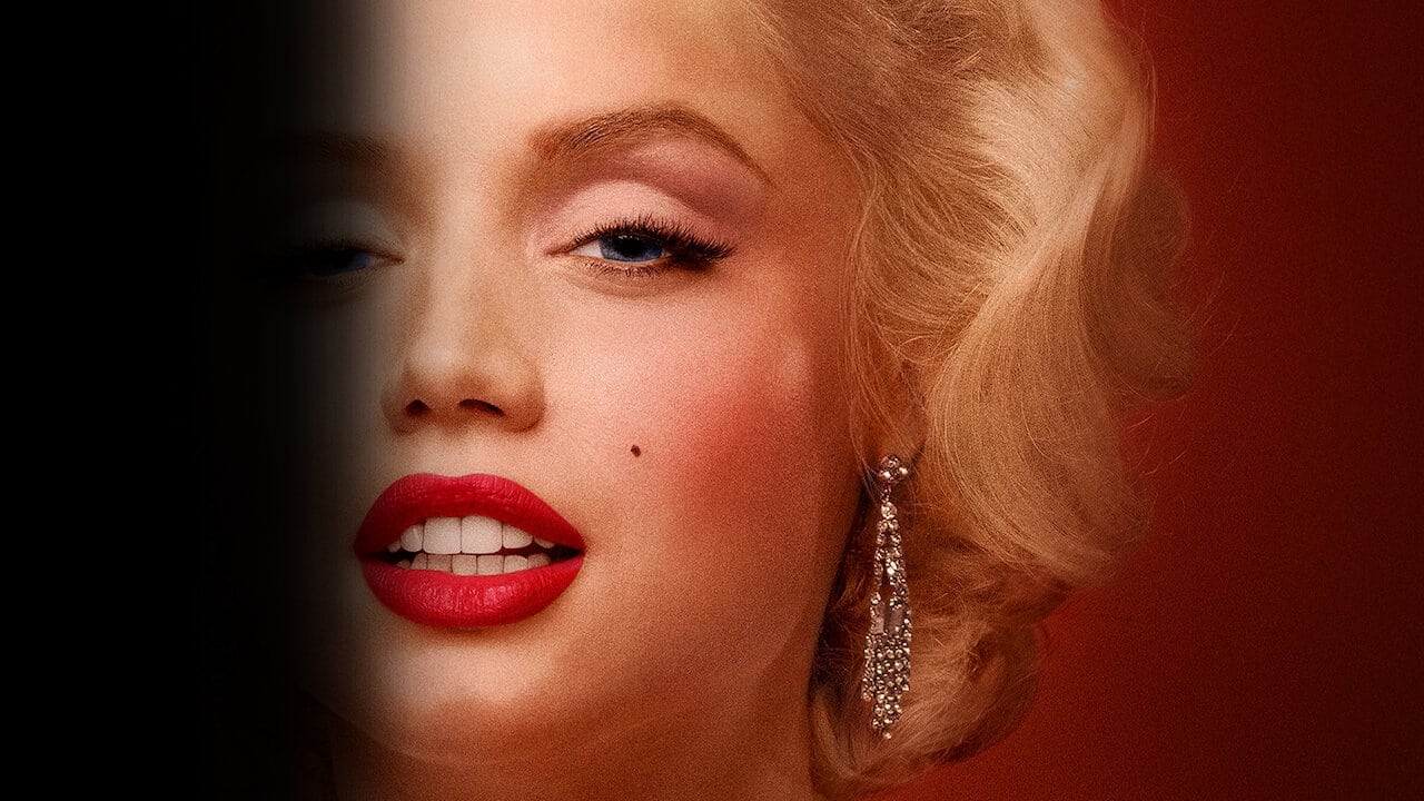 Ana de Armas as Marilyn Monroe in the movie Blonde