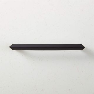 matte black handle