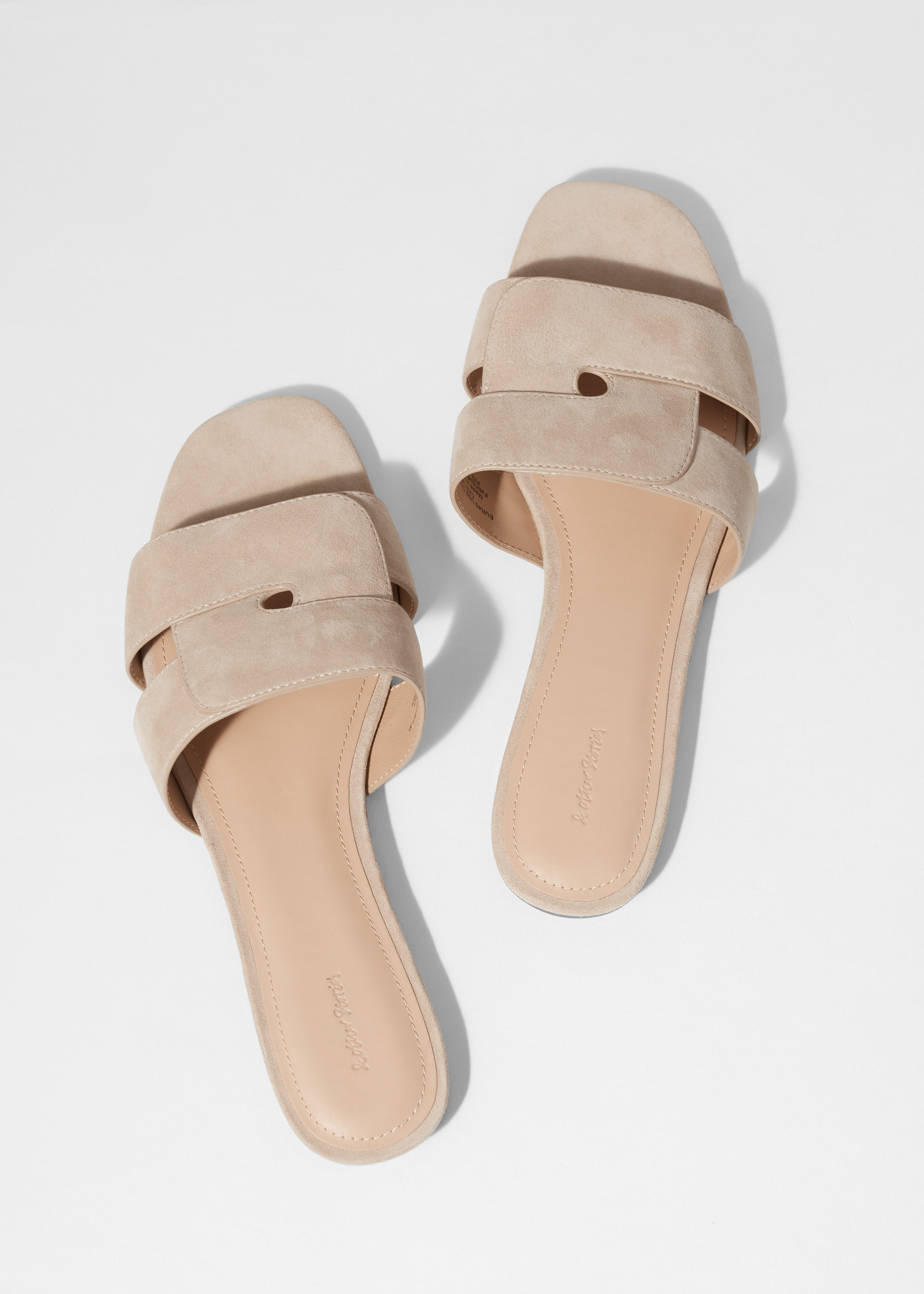 Leather Slides