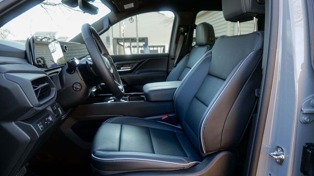 2025 Chevrolet Silverado EV test drive.