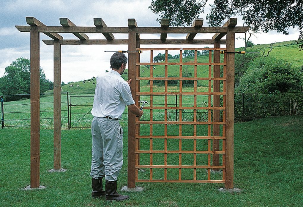 How to build a pergola follow our stepbystep guide Gardeningetc