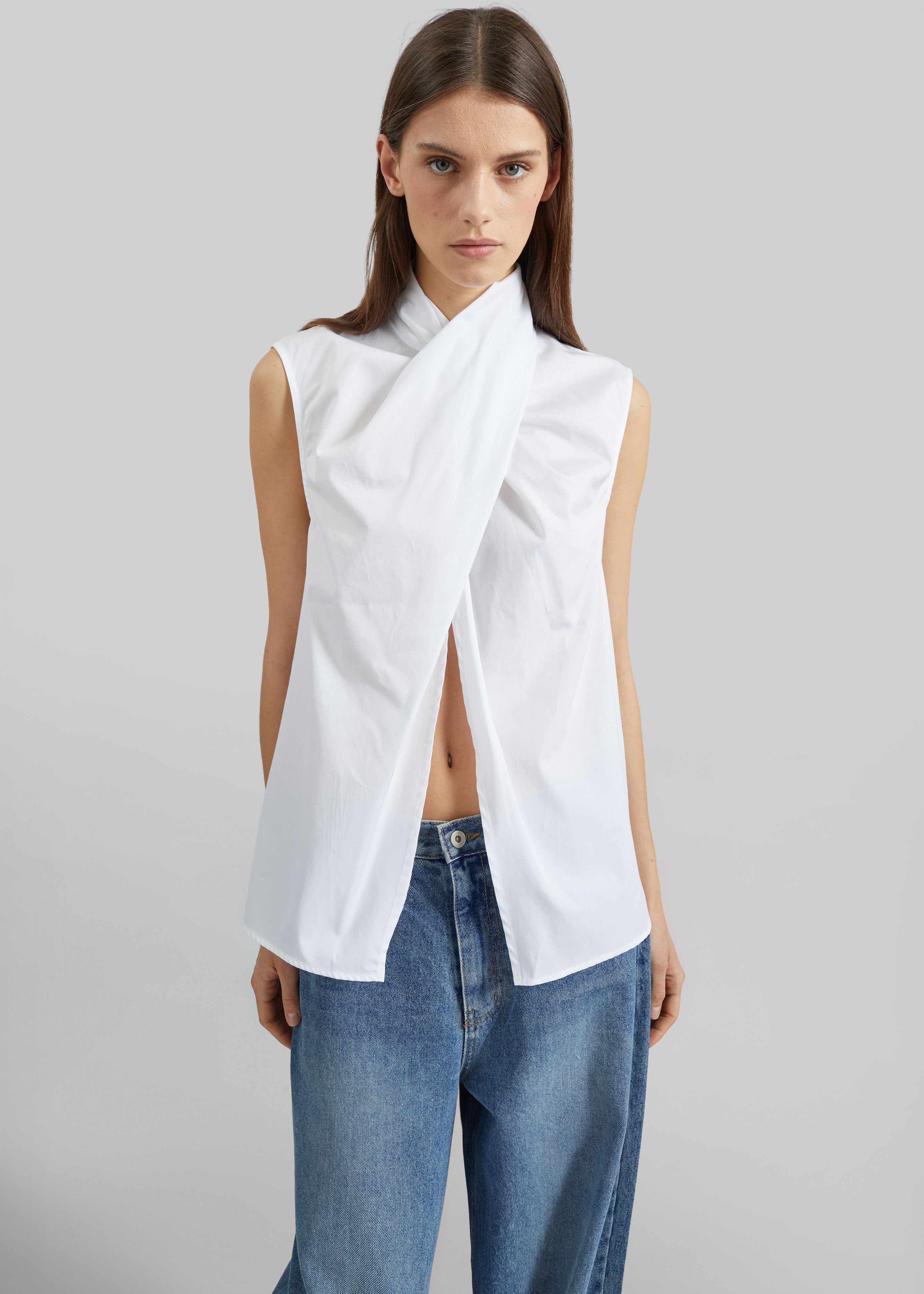 Beaufille Calla Blouse - White
