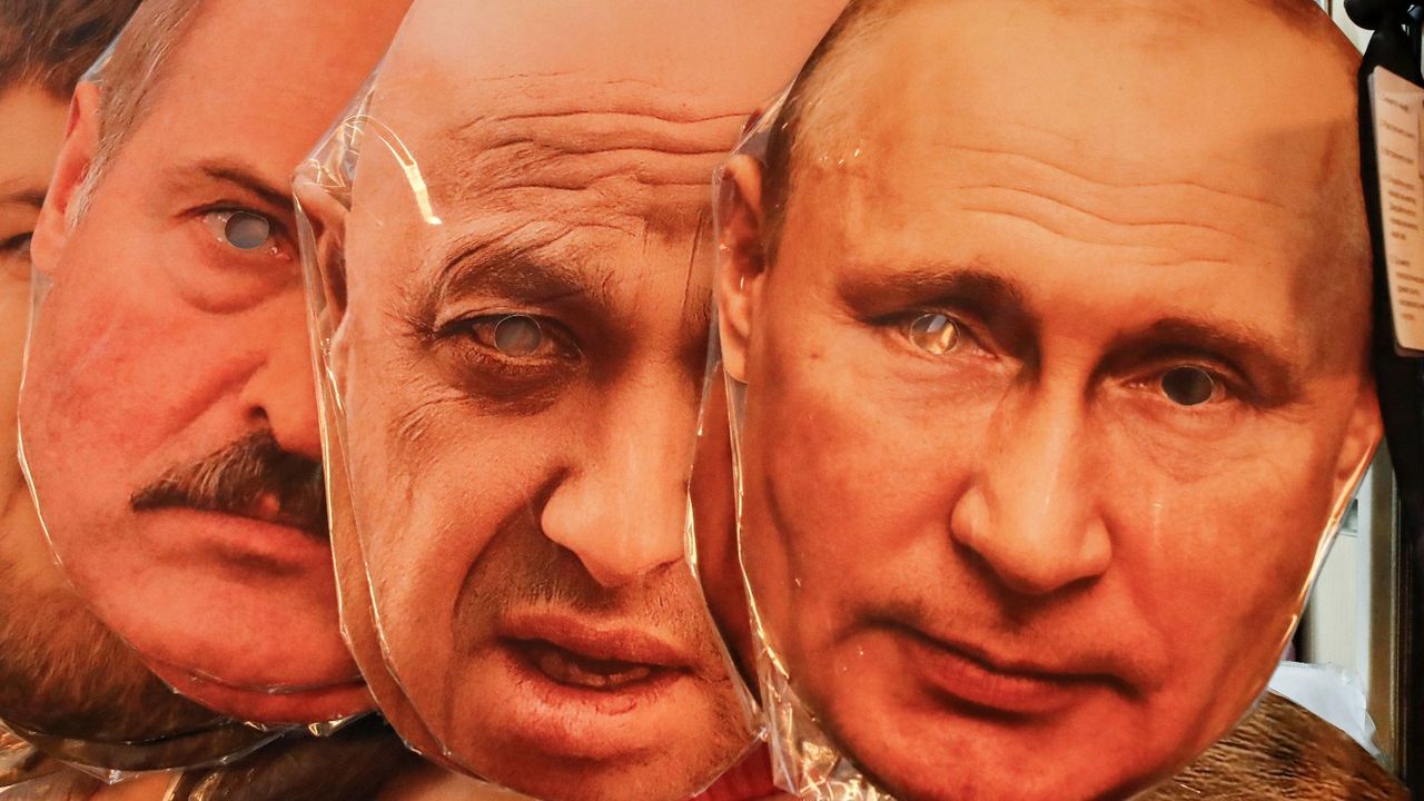 Lukashenko, Putin, Prigozhin