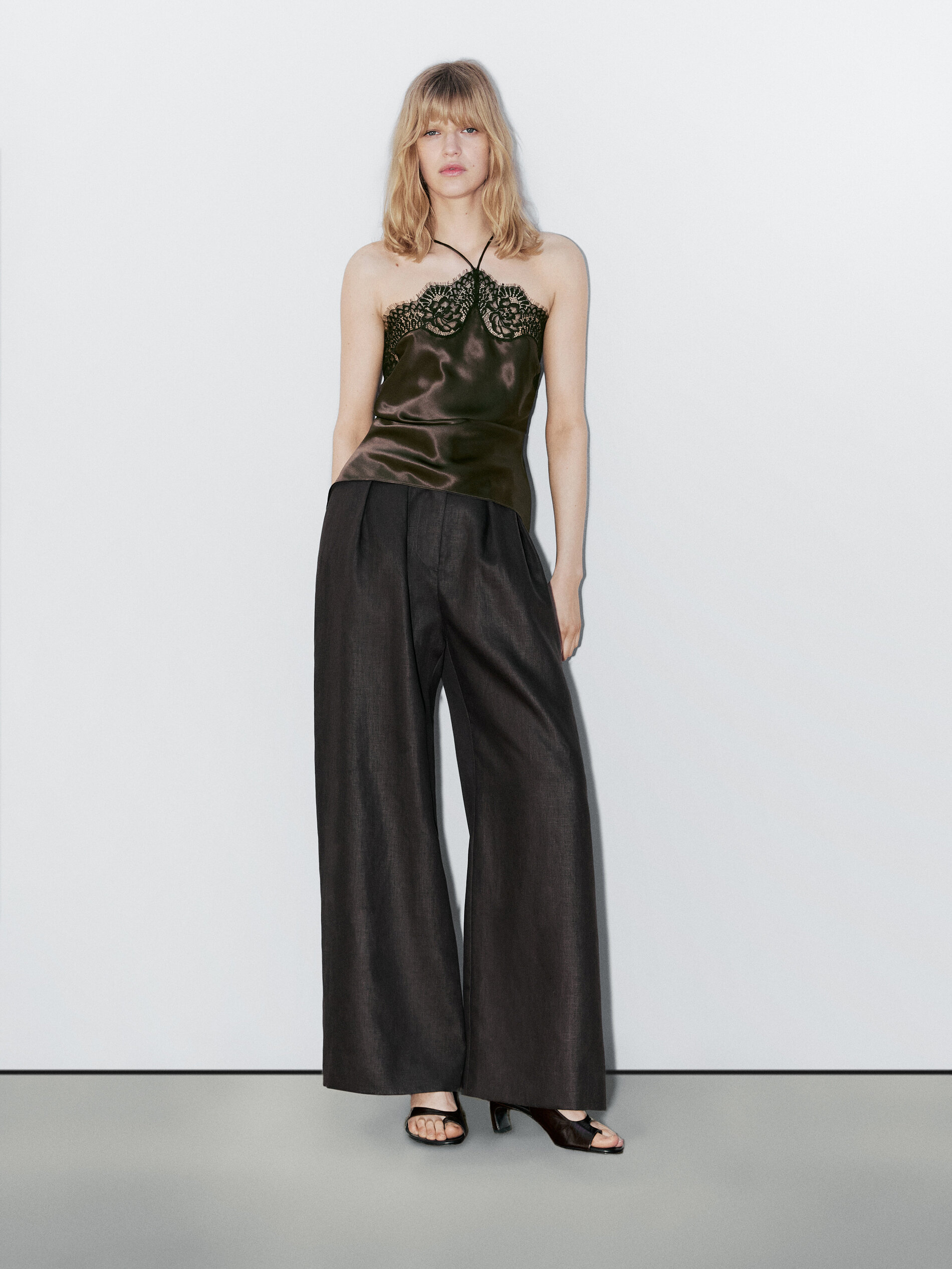 Silk Blend Camisole Top - Studio