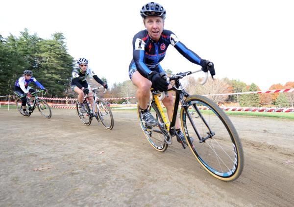 Laura Van Gilder (C3/Athletes Serving Athletes) pushes through a turn.
