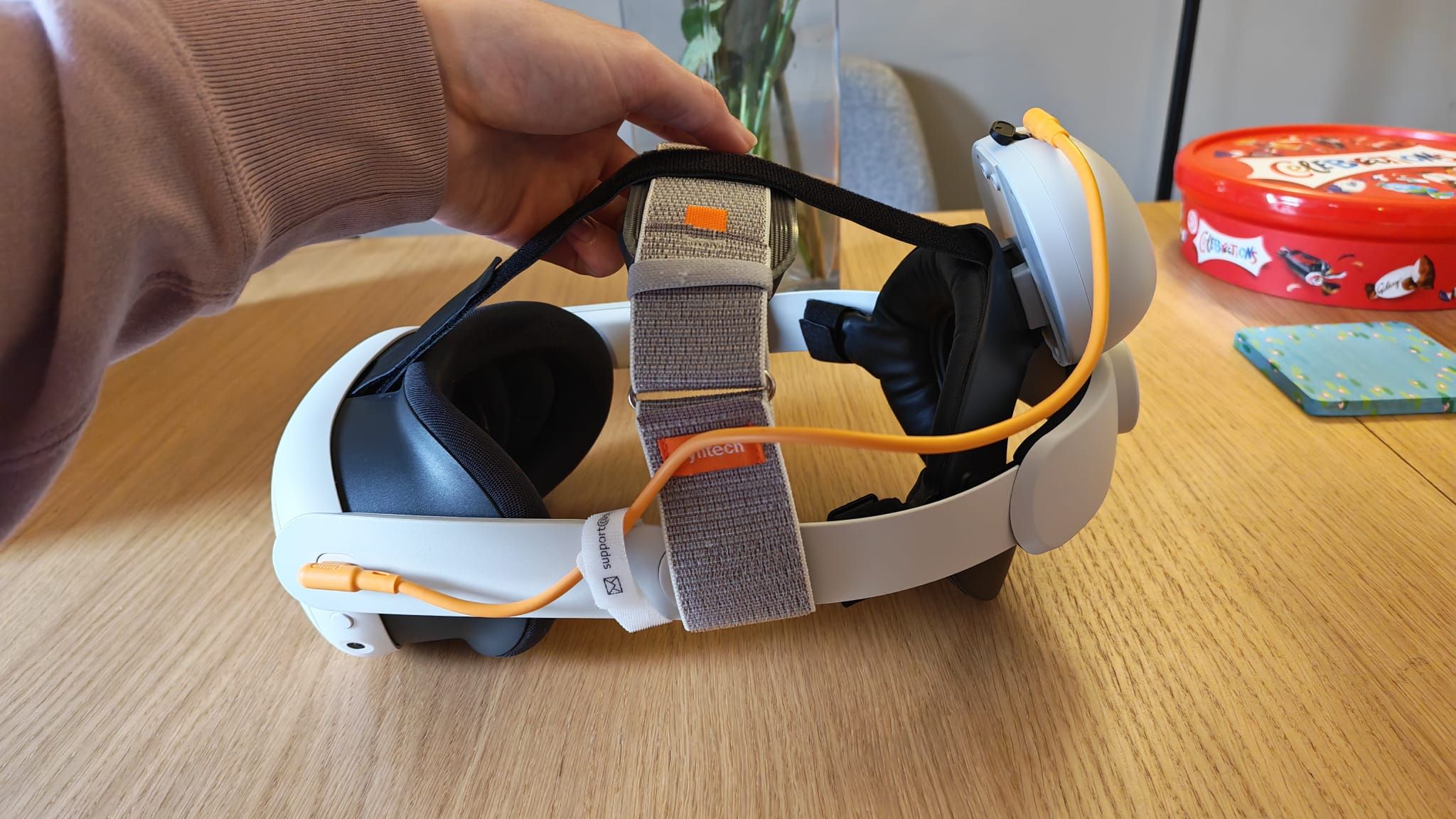 Syntech's Elite Head Strap for Quest 3 fits the headset to my face so securely that it might just be a permanent part of me now