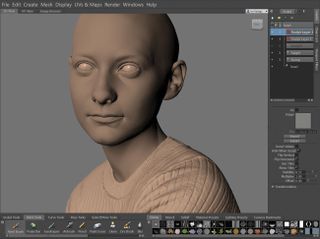 Create a lifelike digital human: Modelling