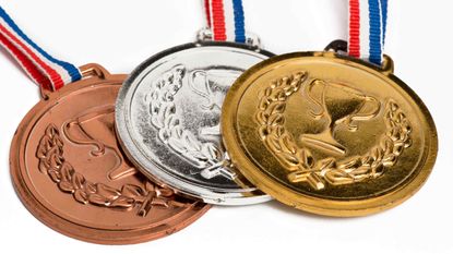 Picture of Olympic medals