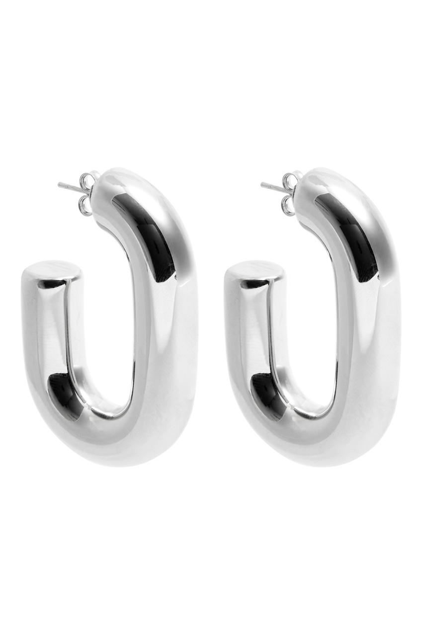 Xl Link Hoop Earrings