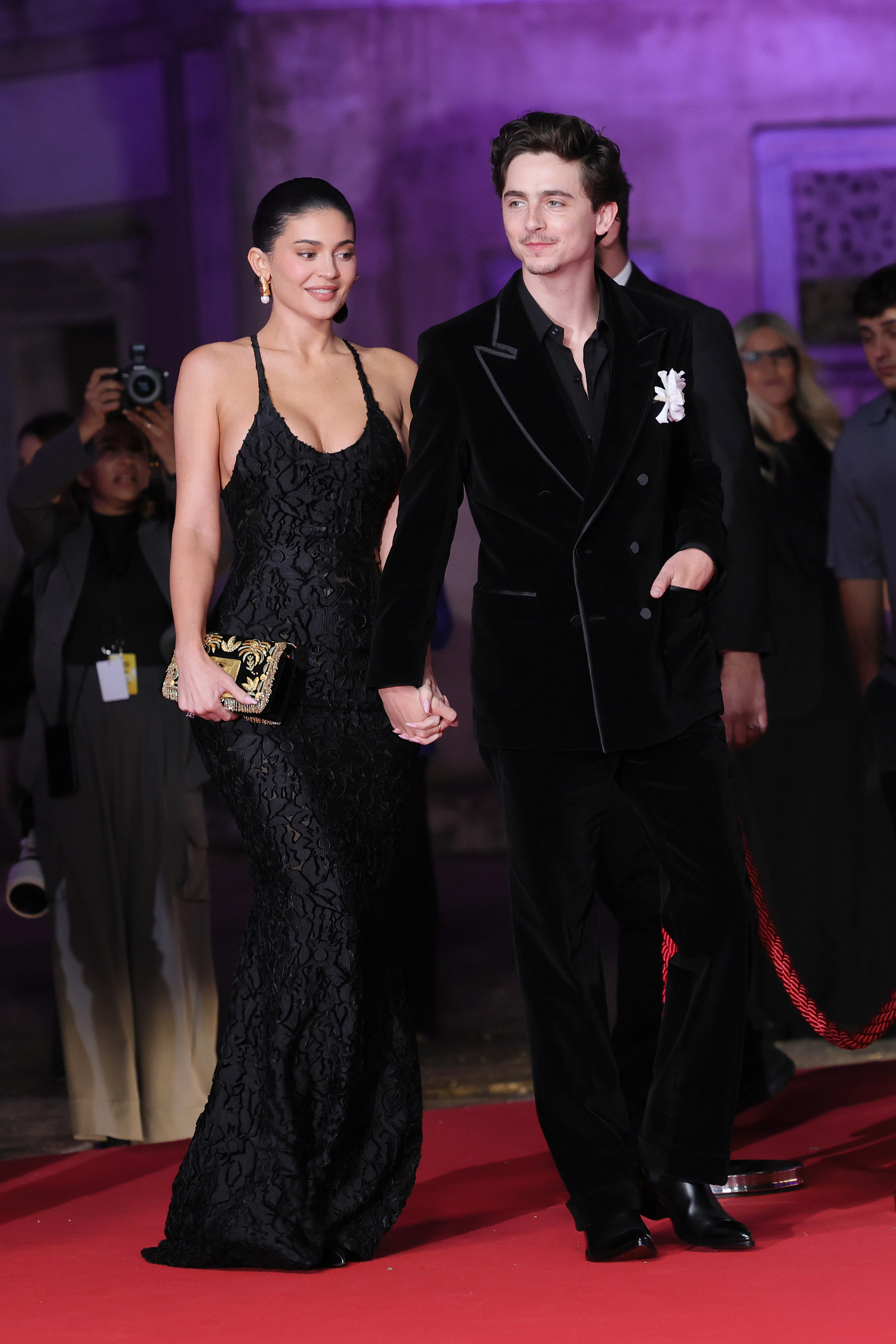 Kylie Jenner and Timothée Chalamet