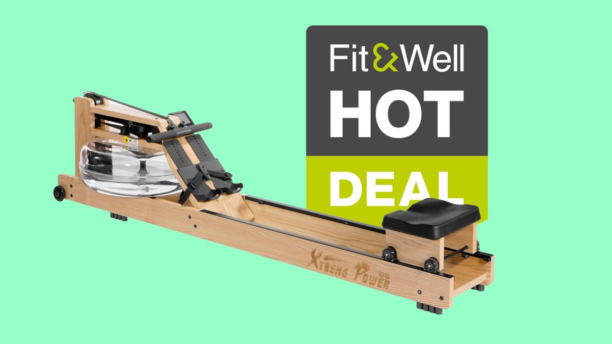 Rowing machine deal Save almost 3000 on the Xtremepower water rower