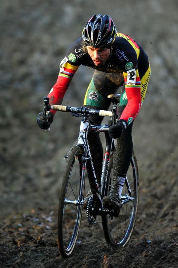 Sven Nys (Landbouwkrediet-Colnago) is familiar with his home course.