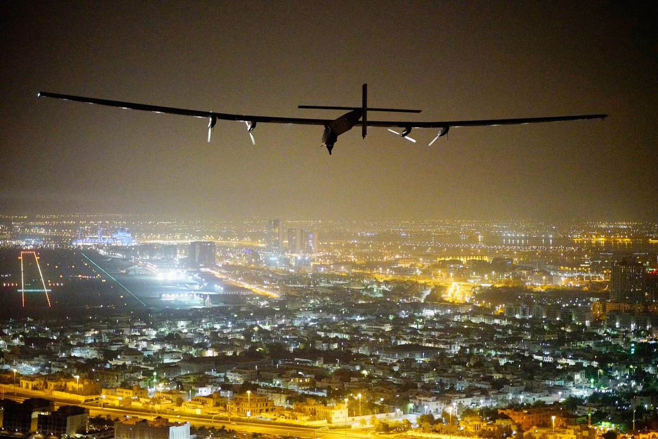 The Solar Impulse 2 plane