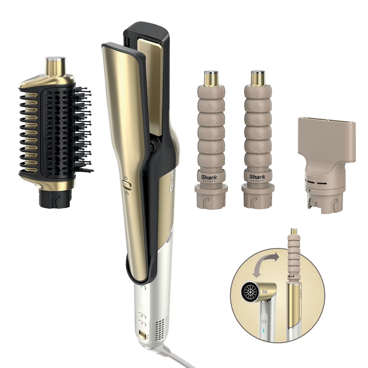 Shark Glam Straight &amp;amp; Waves Multi-Styler - Hd6041suk