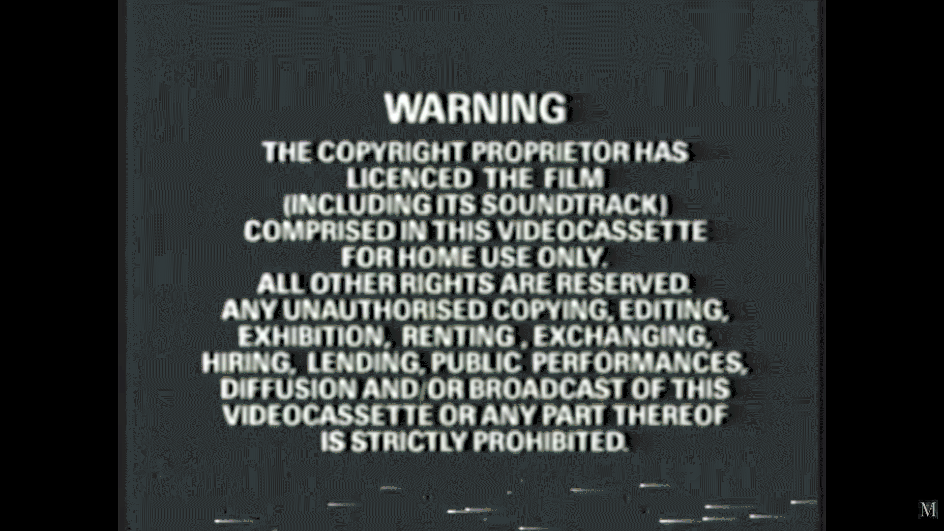 A GIF of the cryptic video hosted on MATTHS Youtube channel