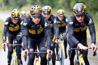 Jumbo-Visma training ahead of the 2021 Tour de France